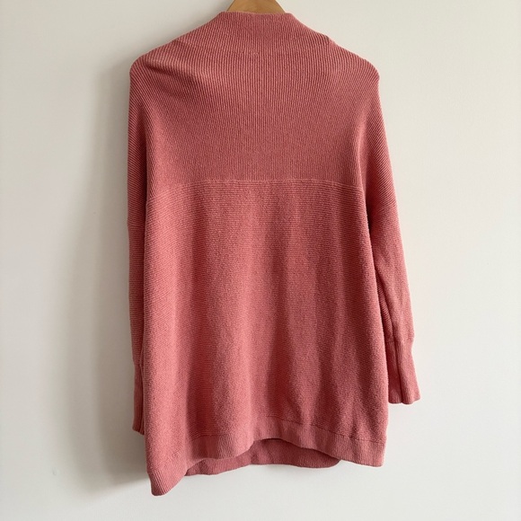 Free People Ottoman Slouchy Cowl Neck Tunic Dusty Rose - Picture 7 of 11